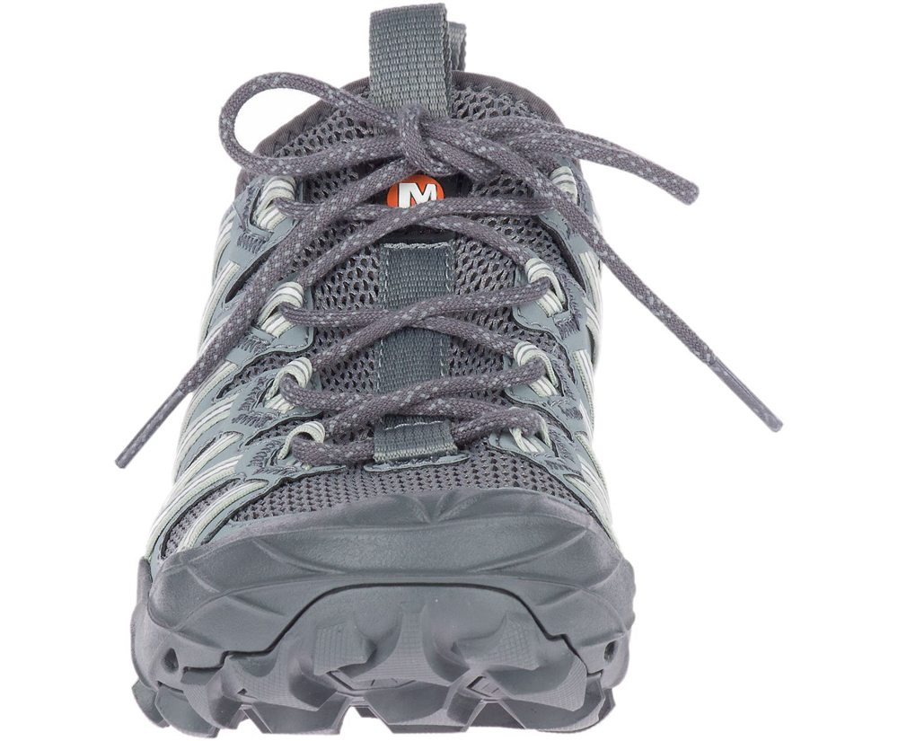 Buty Trekkingowe Merrell Damskie Szare - Choprock - 270394-SRE